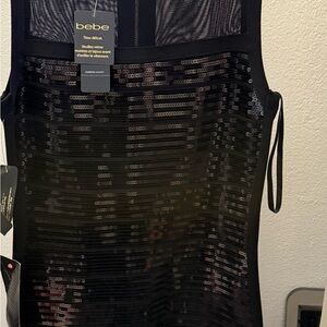 bebe Black sequence  Dress